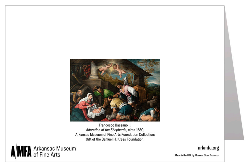 Adoration of the Shepherds Notecard