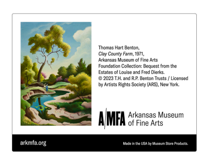 Clay County Farm Print