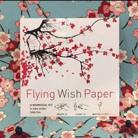 Cherry Flying Wish Paper