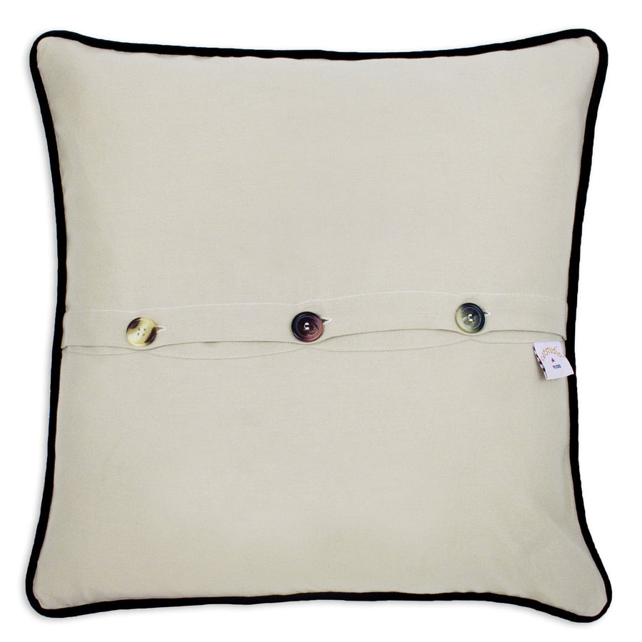 Arkansas Hand Embroidered Pillow