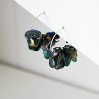 Sterling Silver Helena Hoops
