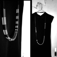 Infinite Domino Rubber Necklace