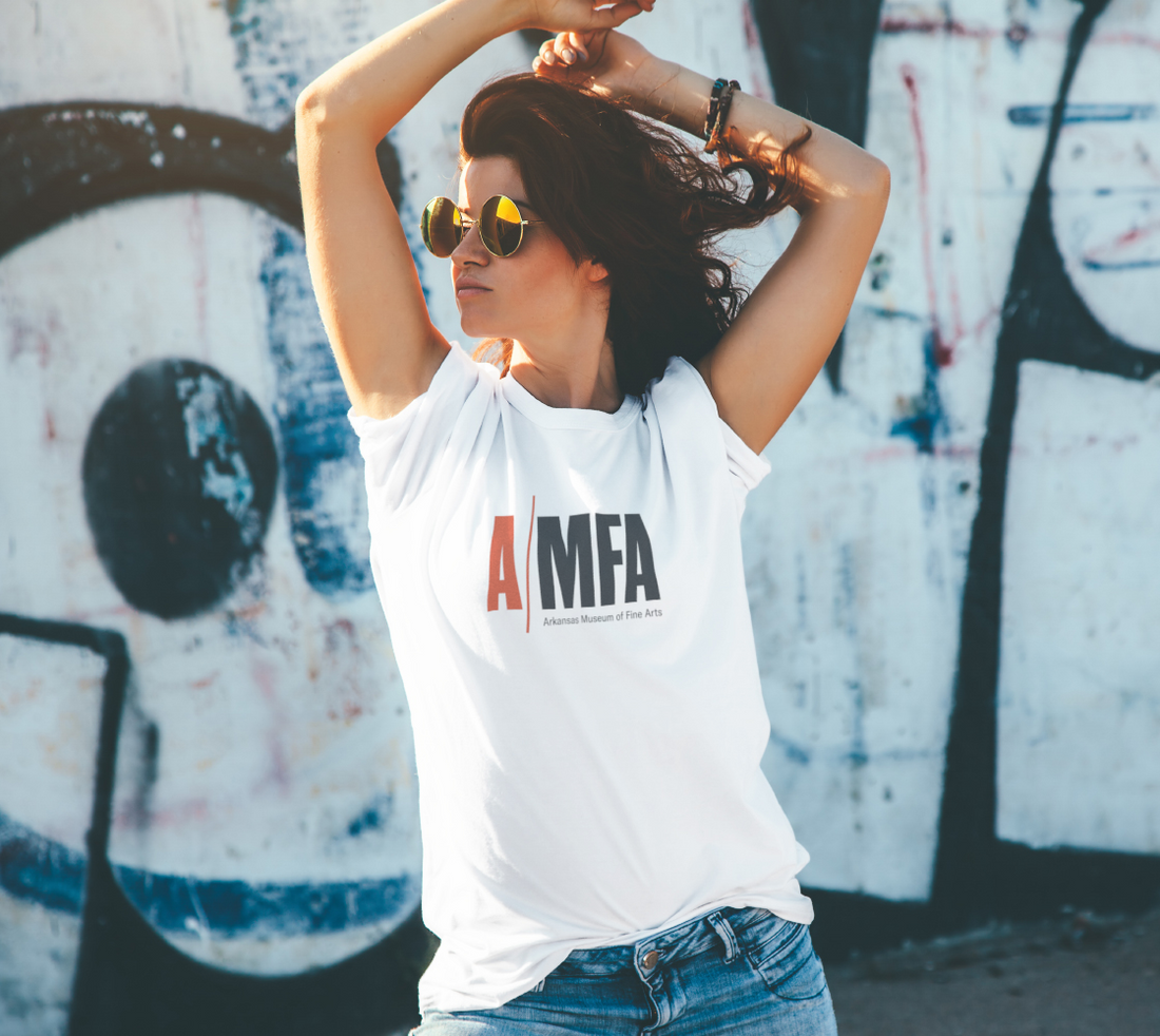 AMFA Signature Unisex White T-Shirt
