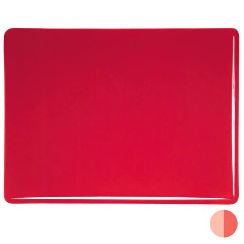 Bullseye Double Rolled Fusible Glass 10" x 14"