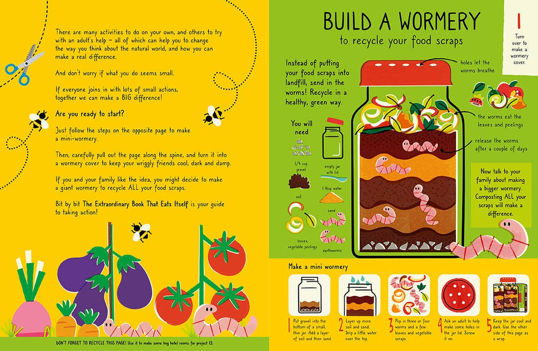 The Extraordinary Book That Eats Itself
