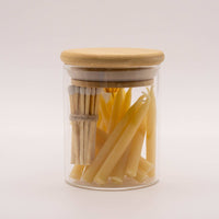 20 Minute Beeswax Mindful Candle Set: (Set of 20)