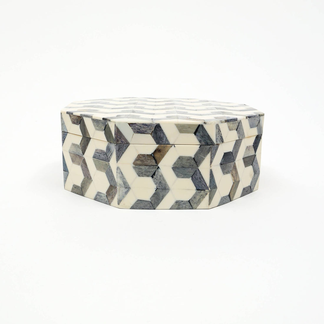 U Pattern Hexagon Box