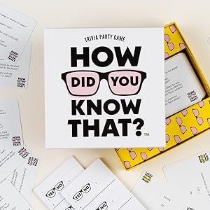 Card Game - How Did You Know That?