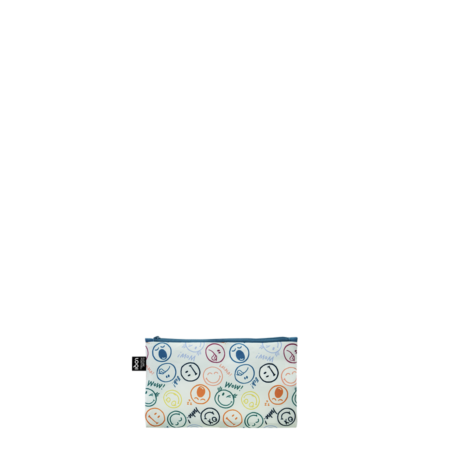 Smiley Boys and Girls Recycled Zip Pockets