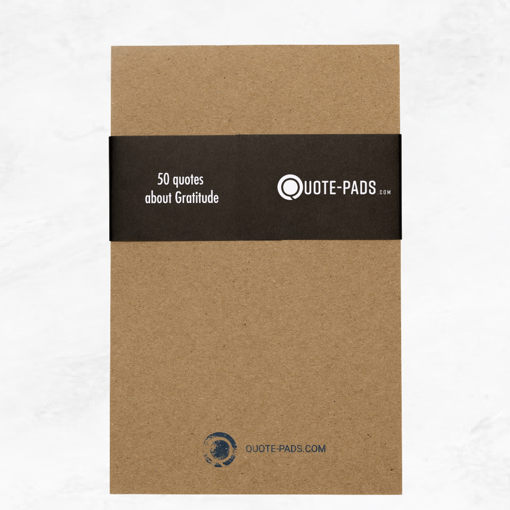 50 Gratitude Quotes Notepad