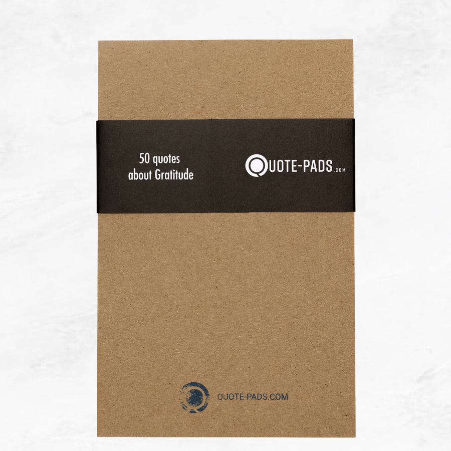 50 Gratitude Quotes Notepad