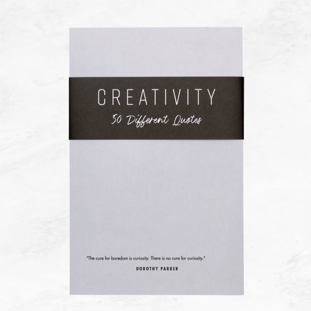 50 Creativity Quotes Notepad