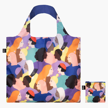 Glitter Power Sisters Recycled Bag