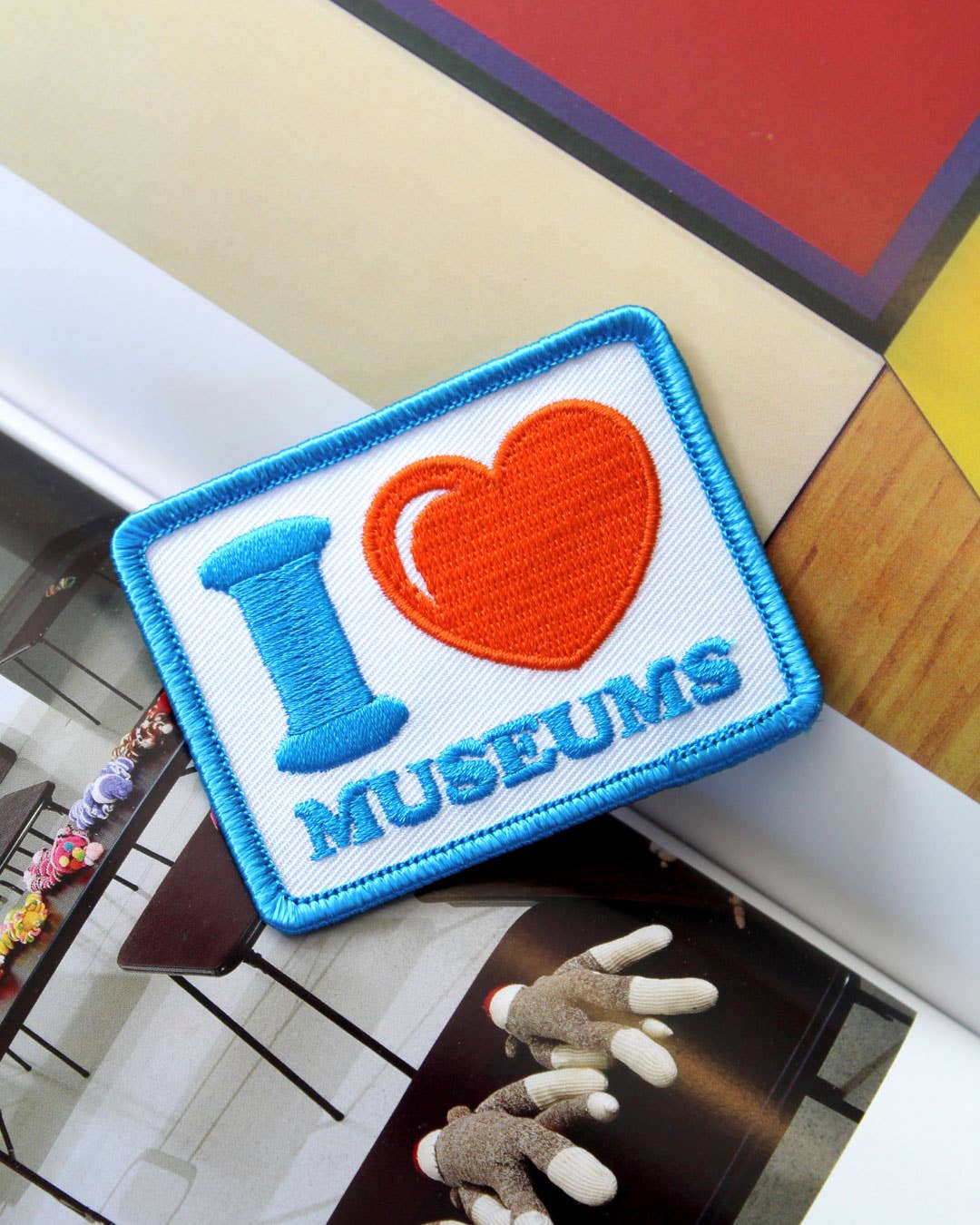 I Heart Museums Patch