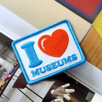 I Heart Museums Patch