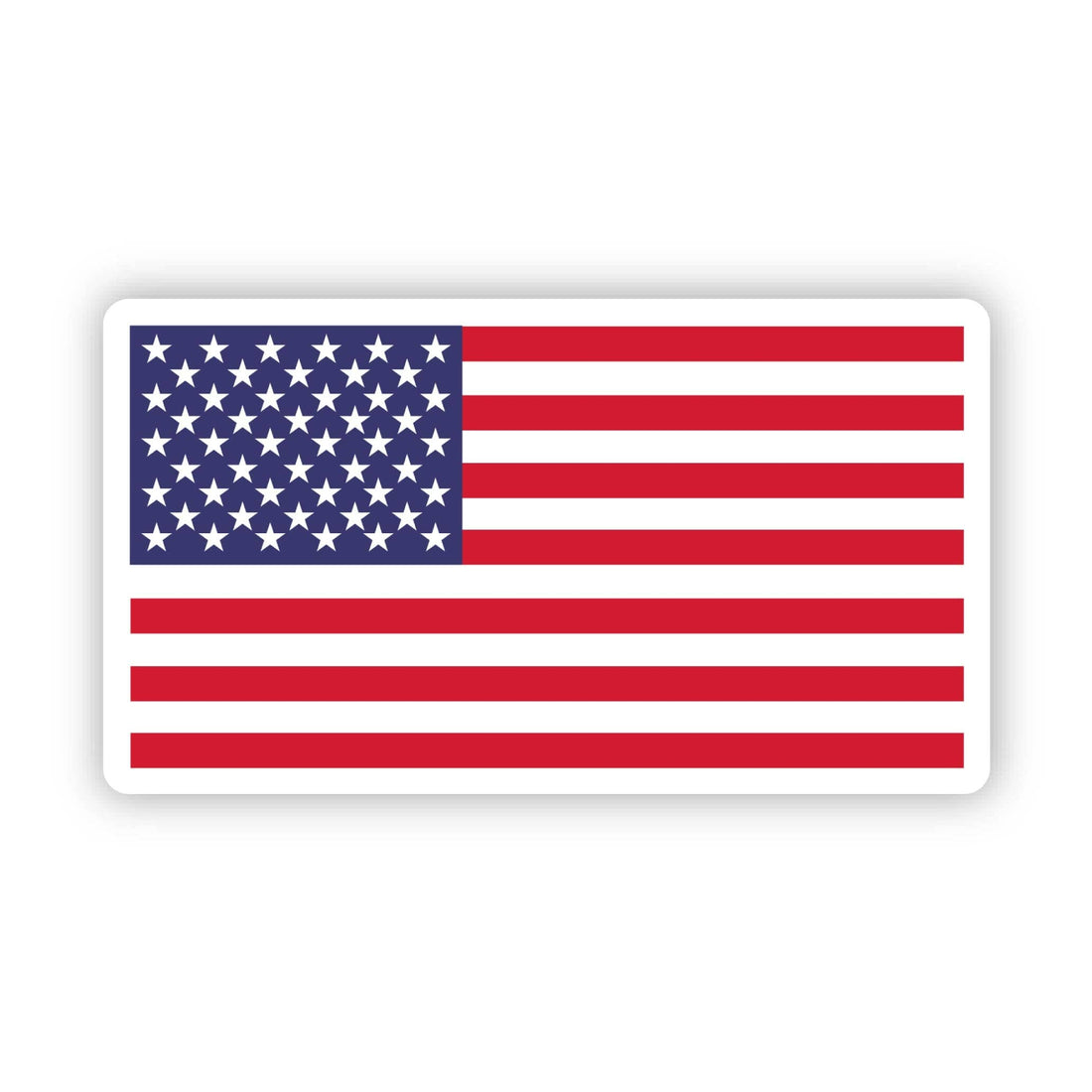 American Flag Sticker