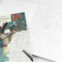 Alphonse Mucha Artists' Coloring Book