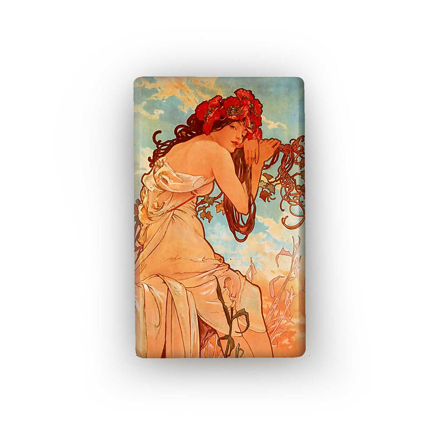 Mucha Summer Magnet