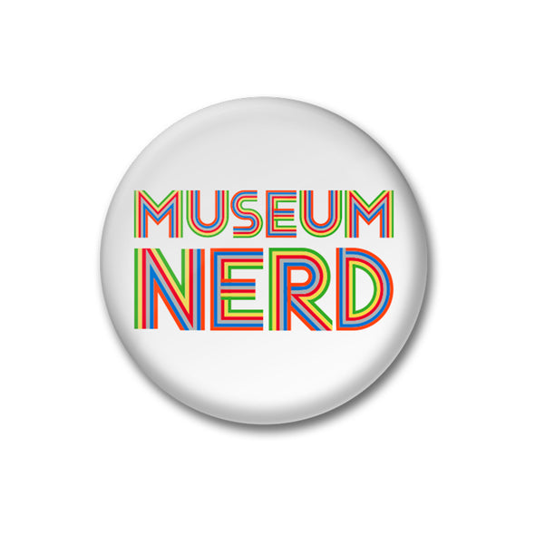 Museum Nerd  1.5" Button