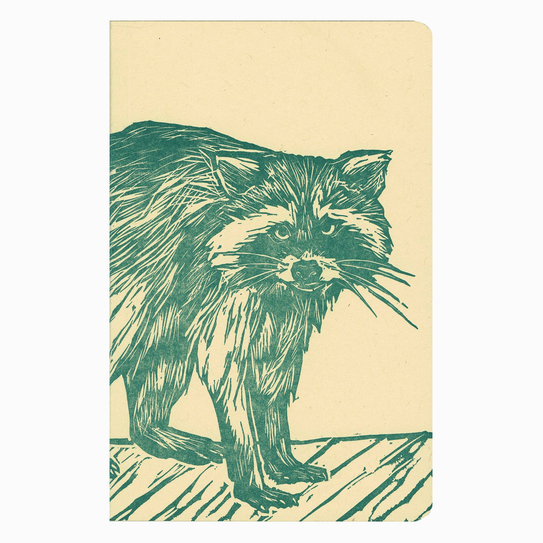 Raccoon Letterpress Notebook