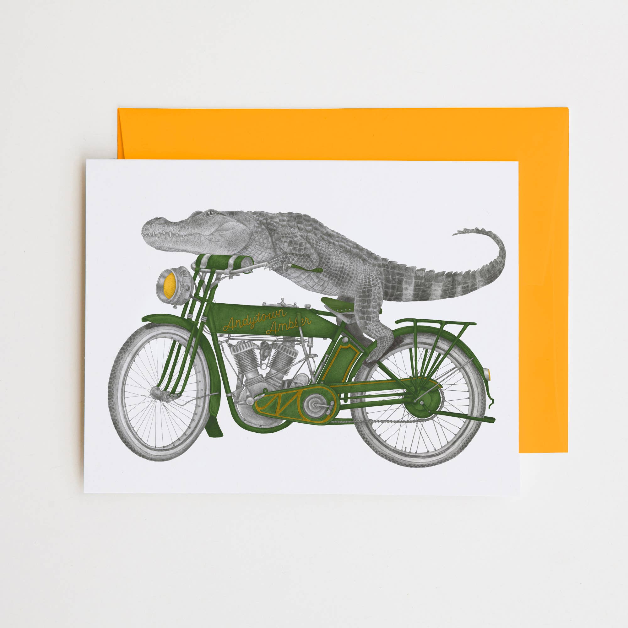 Charlie Bonaventure Alligator Note Card – Arkansas Museum of Fine Arts ...