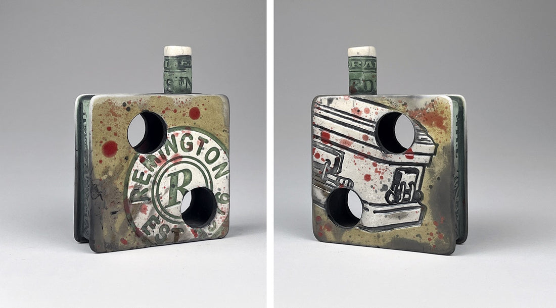 Remington Raku Flask