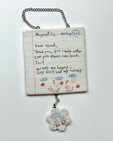 Dear Cloud....Handmade Clay Art