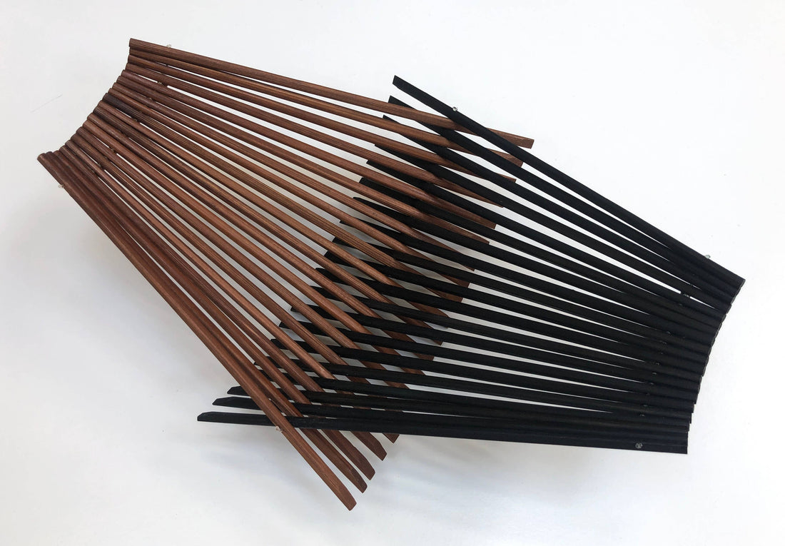 Tea / Black Folding Chopstick Basket