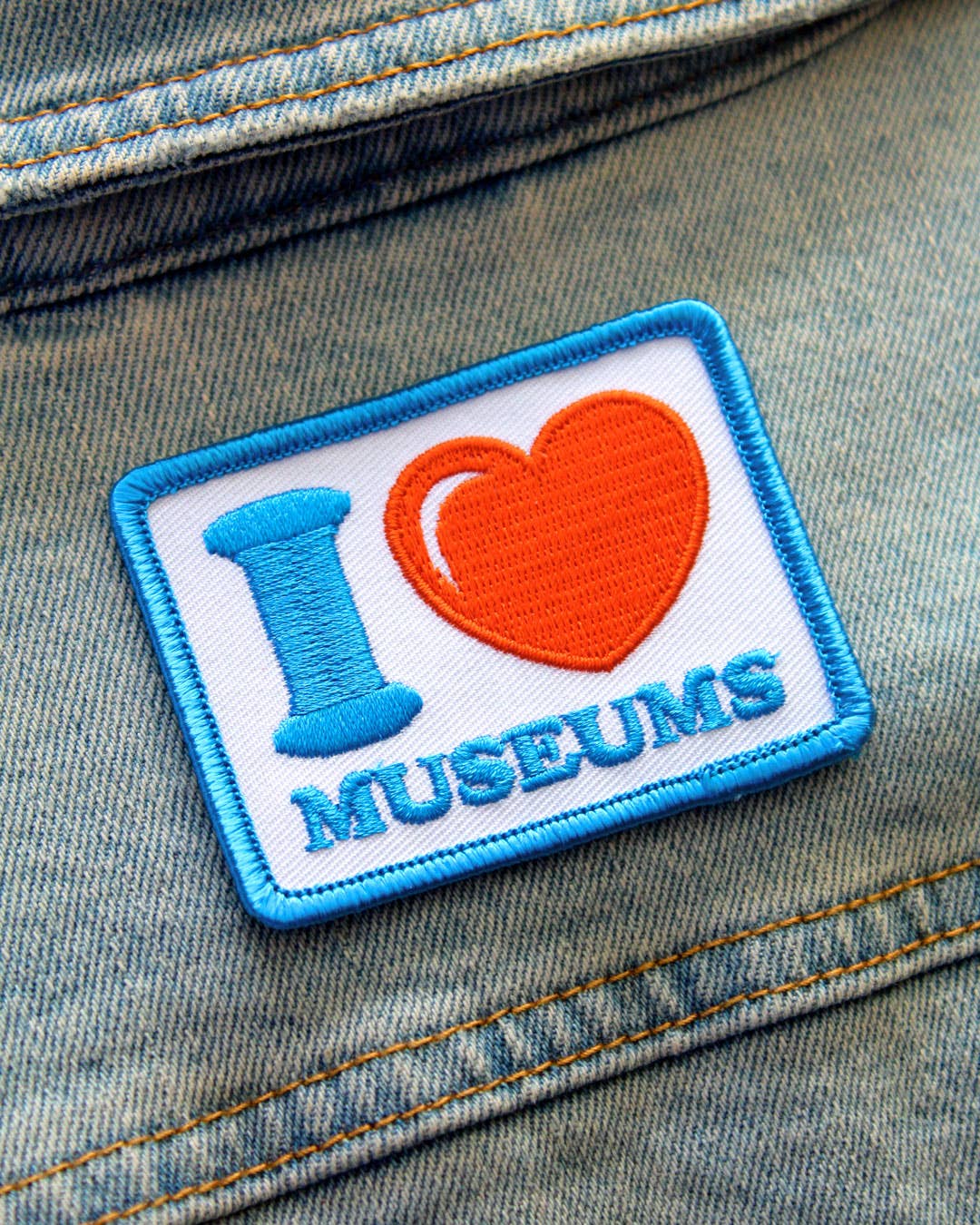 I Heart Museums Patch