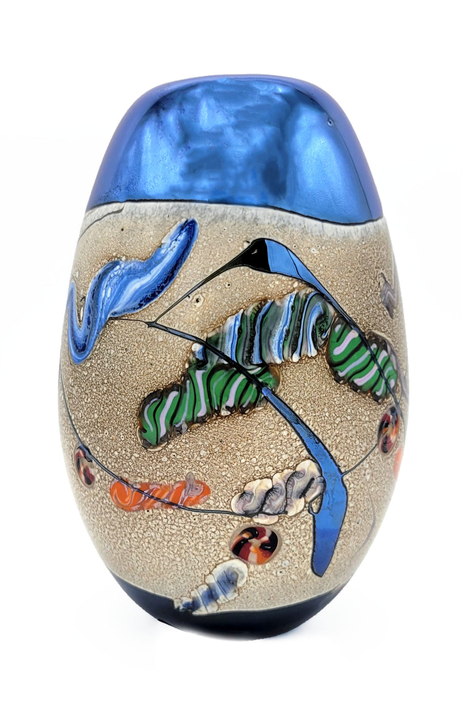 Fossilized Glass Vase: Europa II