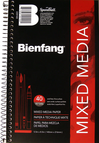 Bienfang Mixed Media 8 x 5.5 inch Pad