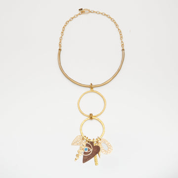 Sundial Pendant Necklace