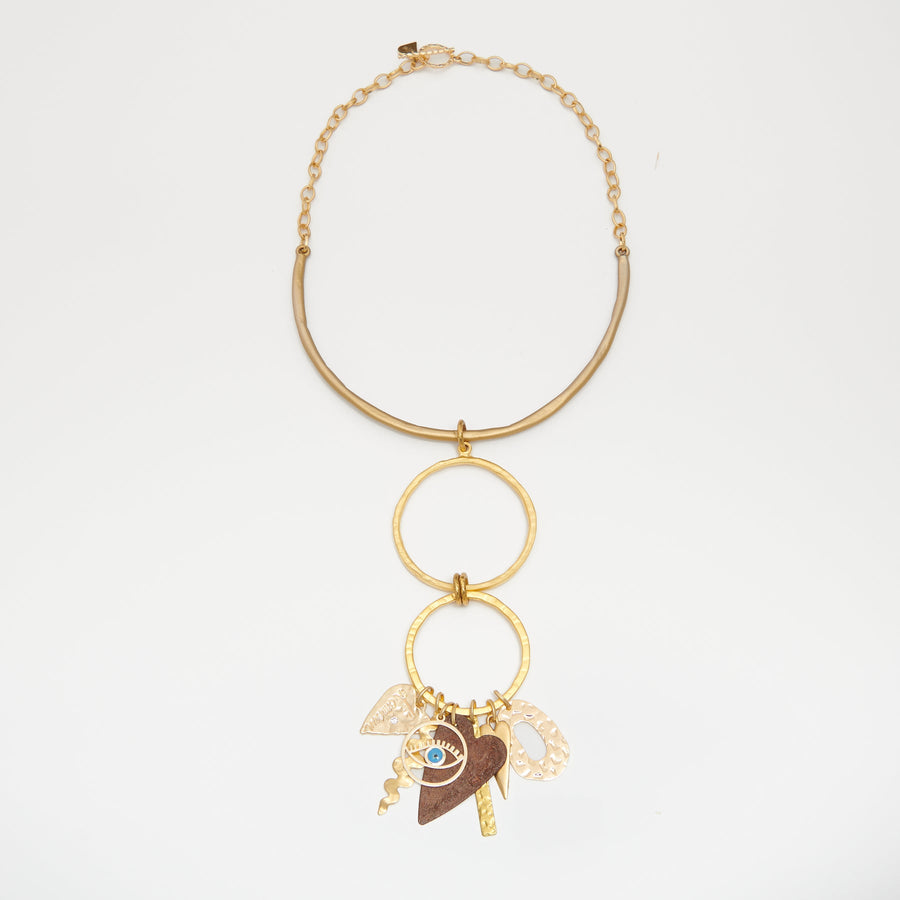 Sundial Pendant Necklace