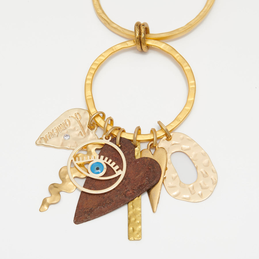 Sundial Pendant Necklace