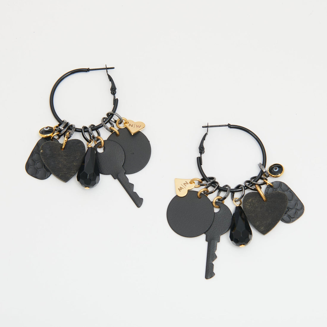 Lunar Hoop Earrings