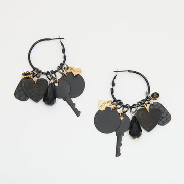 Lunar Hoop Earrings
