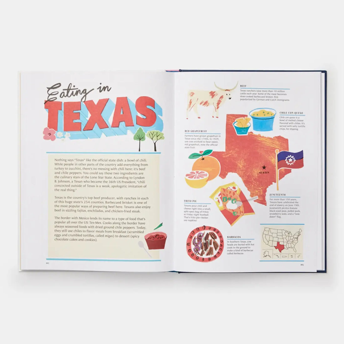 United Tastes Of America: Atlas & Recipes From Every State