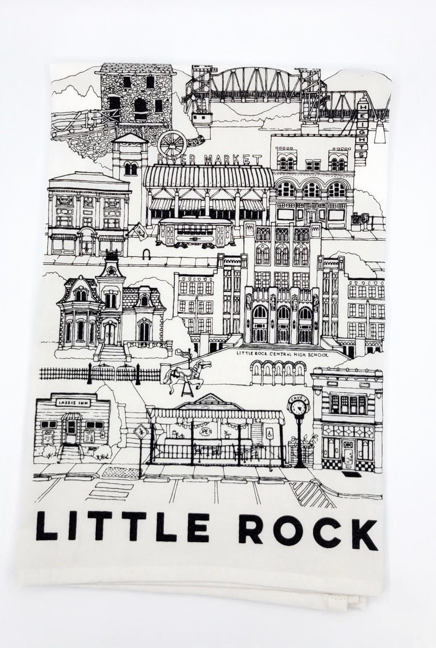 Little Rock Tea Towel