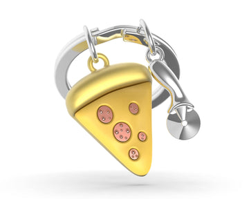 Pizza Keyring