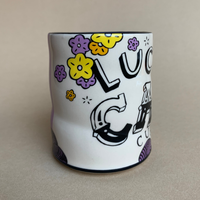Lucky Cat Knitting Cup - Large