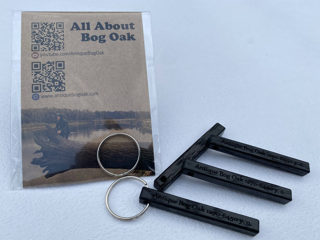 Bog Oak Keyrings