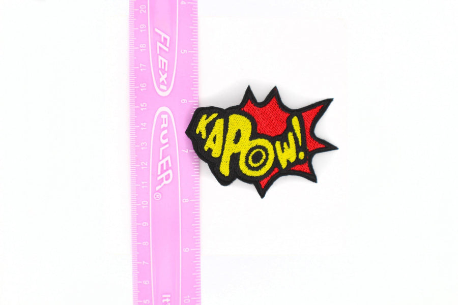 Superhero KAPOW! Comic Book Hair Clip