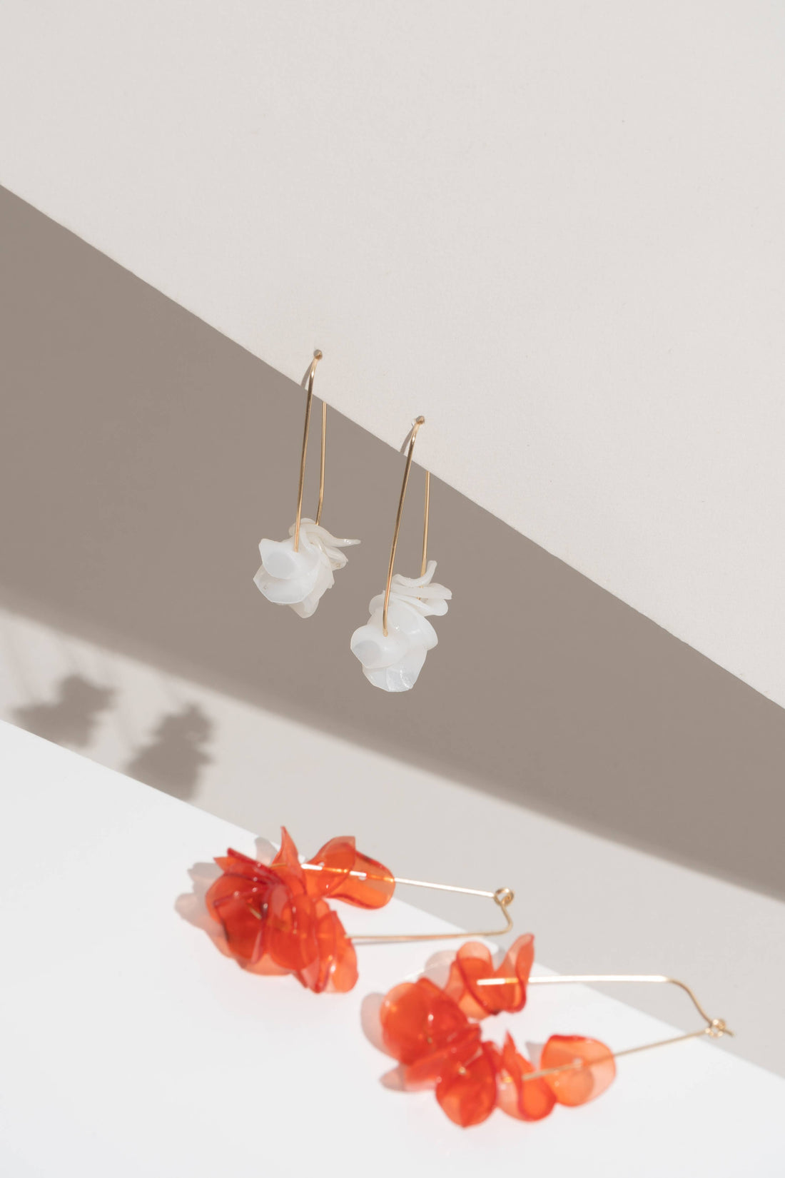 Leona Coral Drops: 14k Gold Filled