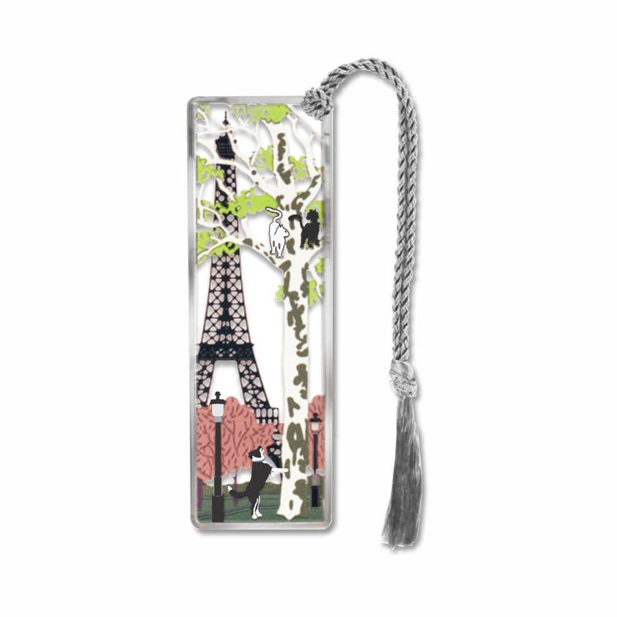 Spring In Paris Metal Bookmark