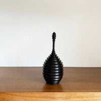 Ebony Wood Vessel - Tembe Range: Large