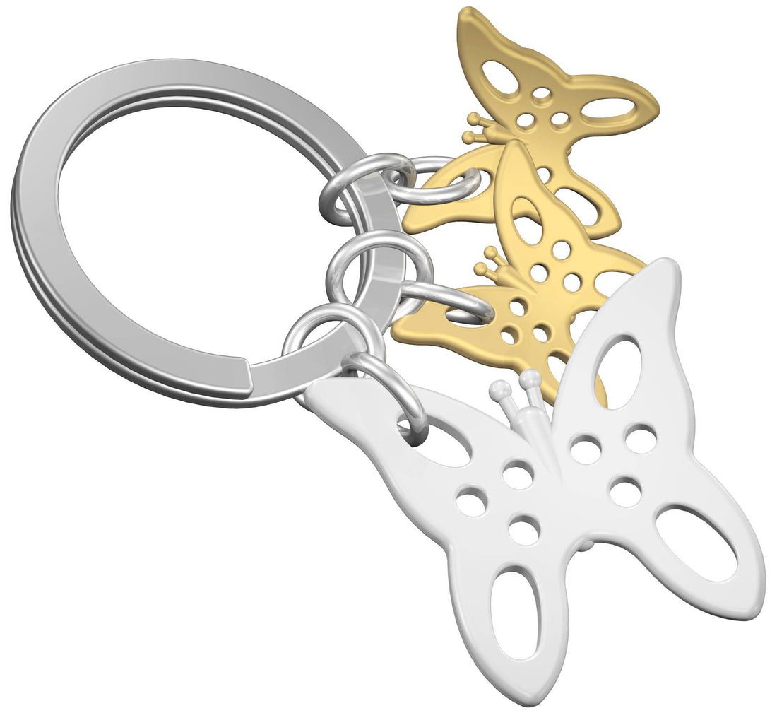 Butterfly Keyring