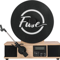 Fuse Wrap Vertical Record Player with Bluetooth