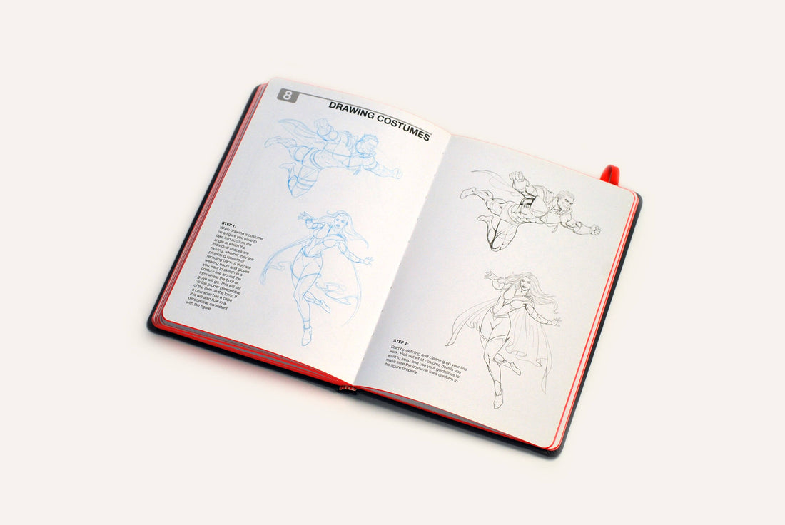 How To Draw Super Heroes Sketchbook