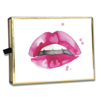 Lips Notecard Set