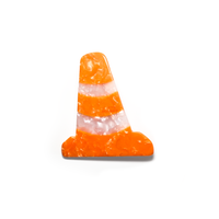 Safety Cone Hair Clip